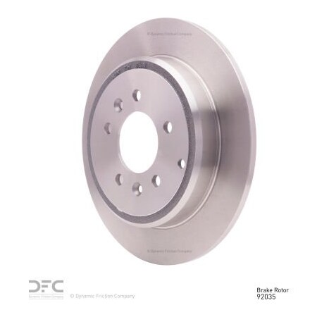 Dynamic Friction Co Disc Brake Rotor - 600-92035 600-92035